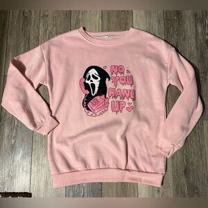 Pink Graphic Sweatshirt